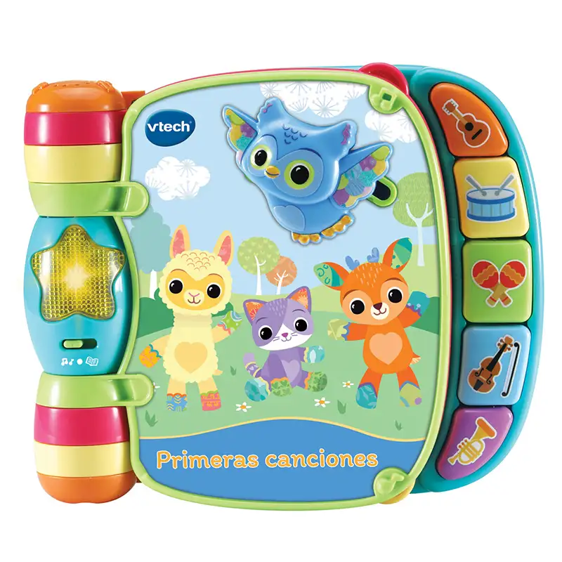 Vtech Baby 80-166777 Libro Interactivo Primeras Canciones Para Bebe