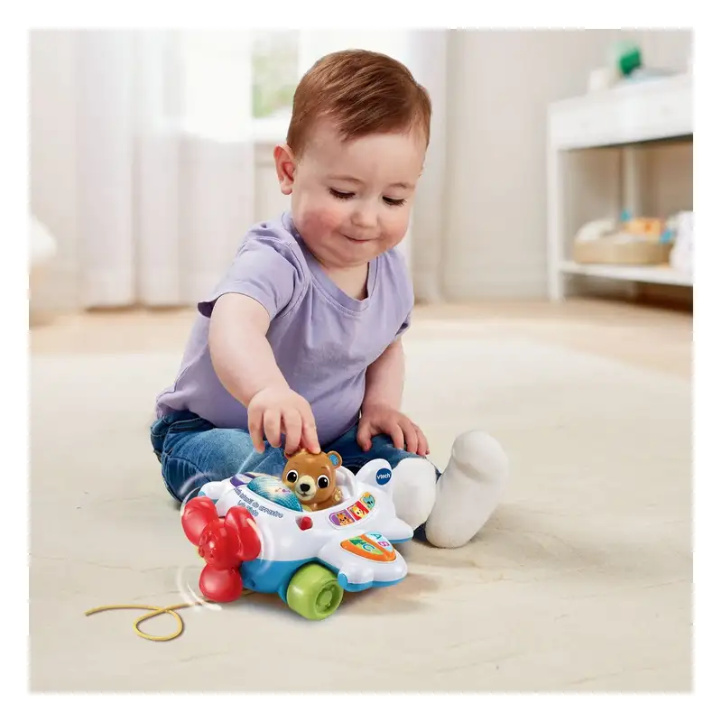 Vtech Baby 80-567922 Avion Infantil De Arrastre Lolo Piloto