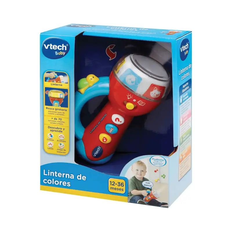 Vtech Baby 80-185922 Linterna De Colores