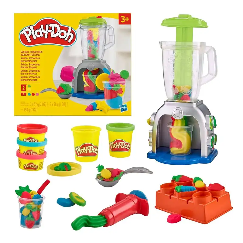 Hasbro Play-Doh F9142 Juguete Interactivo Swirlin Smoothies