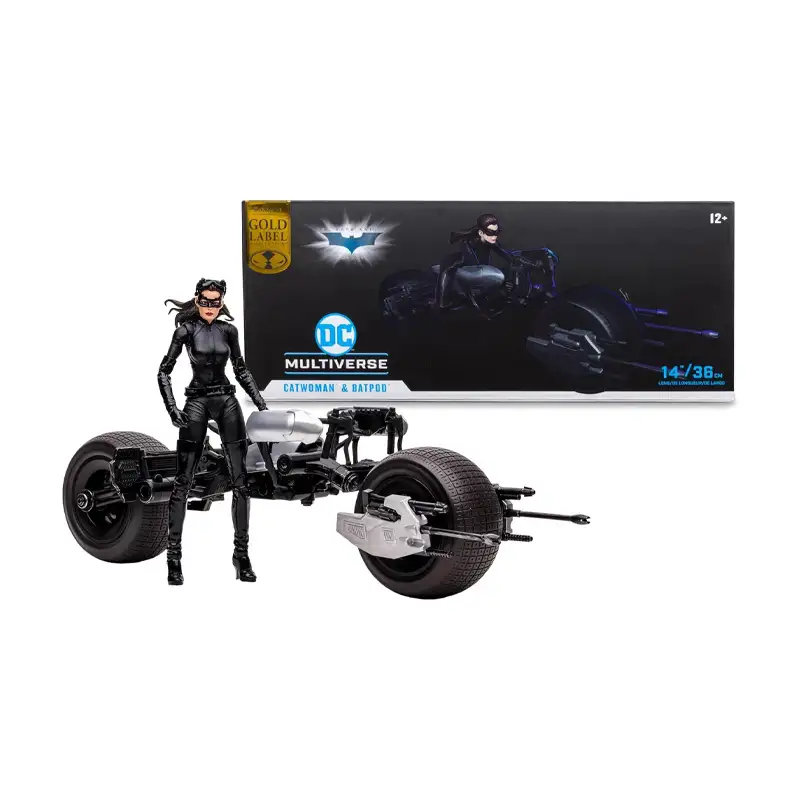 Mcfarlane Toys Batman 15734-Int El Caballero Oscuro Renace Moto Batgirl