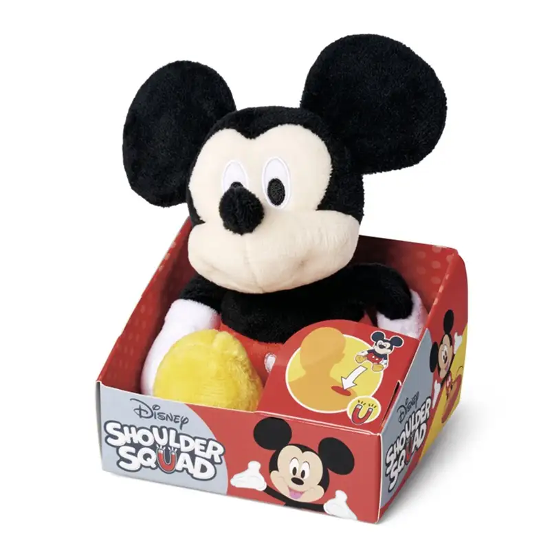 Foster Mickey Mouse 12249 Peluche Hombro Magnetico 6 Pulgadas