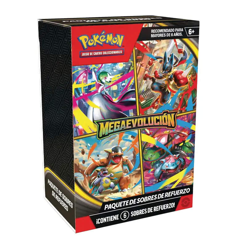 Pokémon Company 10-10055-105 Tcg Mega Evolution Sleeved Booster Pack