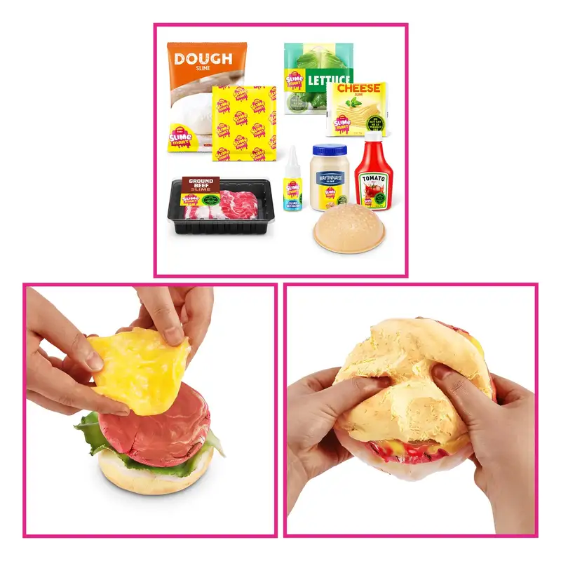 Zuru Shopping 15905A Canasta Pequena Slime Mart Hamburguesa Serie 1