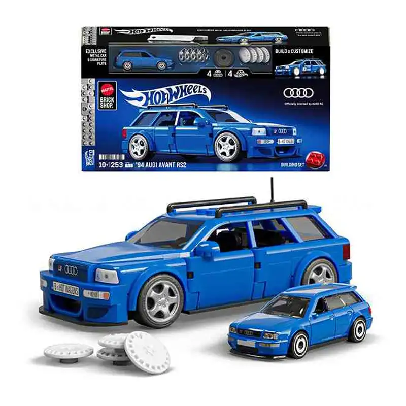 Mattel Hot Wheels Jgr28 Tienda De Bloques Audi Rs8 Lms Velocidad