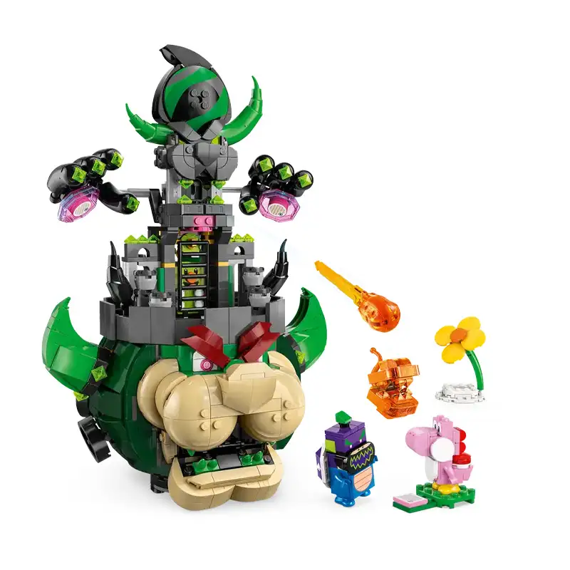 Lego Super Mario Bros 72042 Principe Florian Y Castillo De Bowser