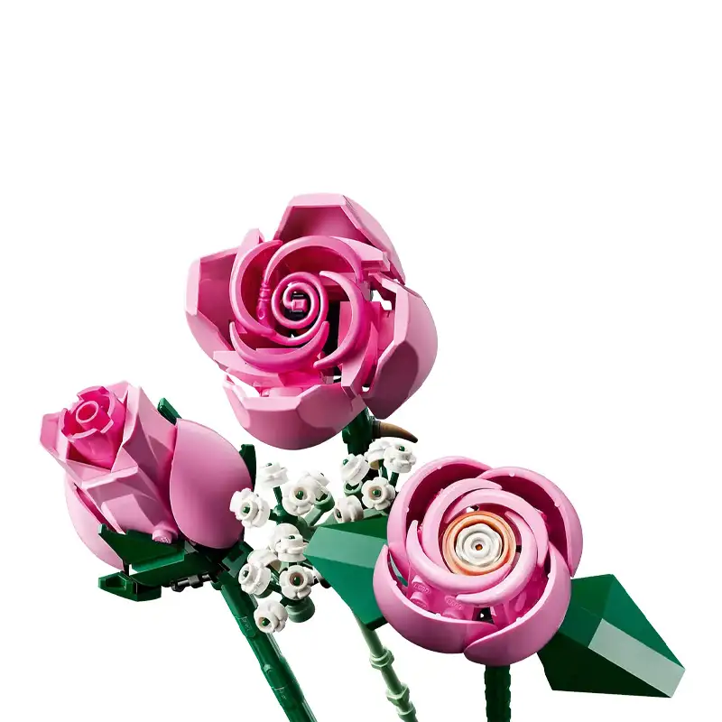 Lego Botanicals 10374 Ramo De Rosas Rosadas