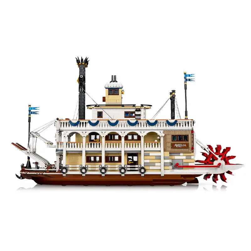 Lego Ideas 21356 Barco De Vapor Del Rio