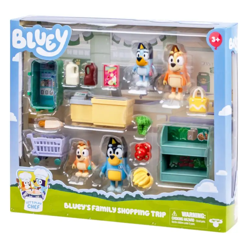 Moose Bluey 18999 Serie 13 Chef Pack Compras De Viaje