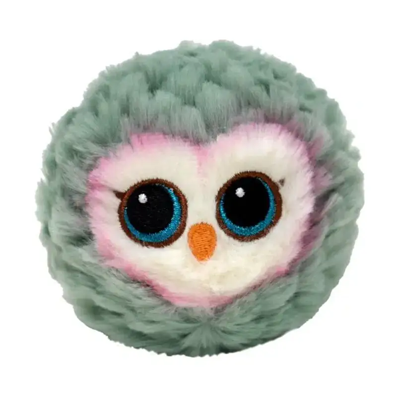Boing Toys Ty Beanie Babies 83085 Bouncers Feathers Buho Gris Regular