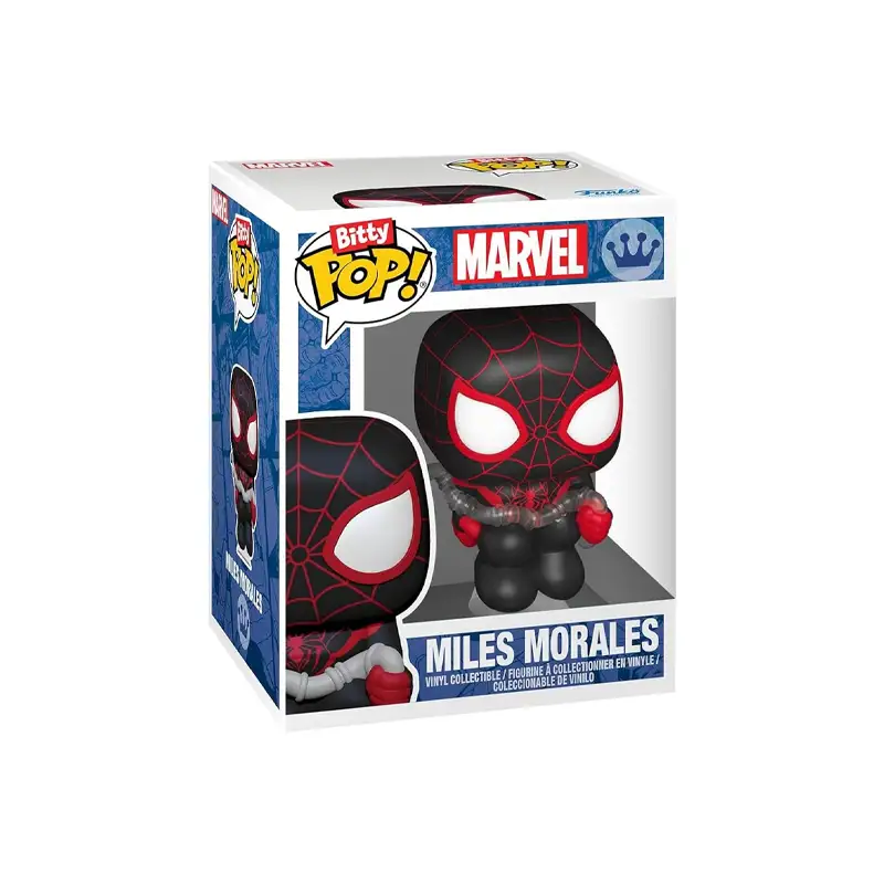 Funko Pop! 88938 Bitty Spiderman Paquete 2 Miles Morales Y Spider Gwen Figuras Vinil