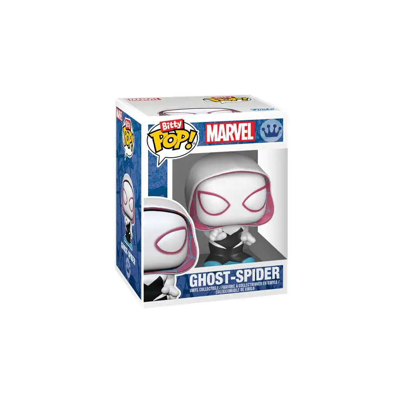 Funko Pop! 88938 Bitty Spiderman Paquete 2 Miles Morales Y Spider Gwen Figuras Vinil