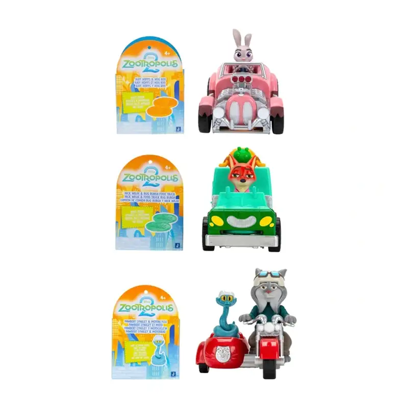 Jazwares Zootropolis Zotp0013 Zotp Vehiculo Pequeno Vehiculo Principal Surtido
