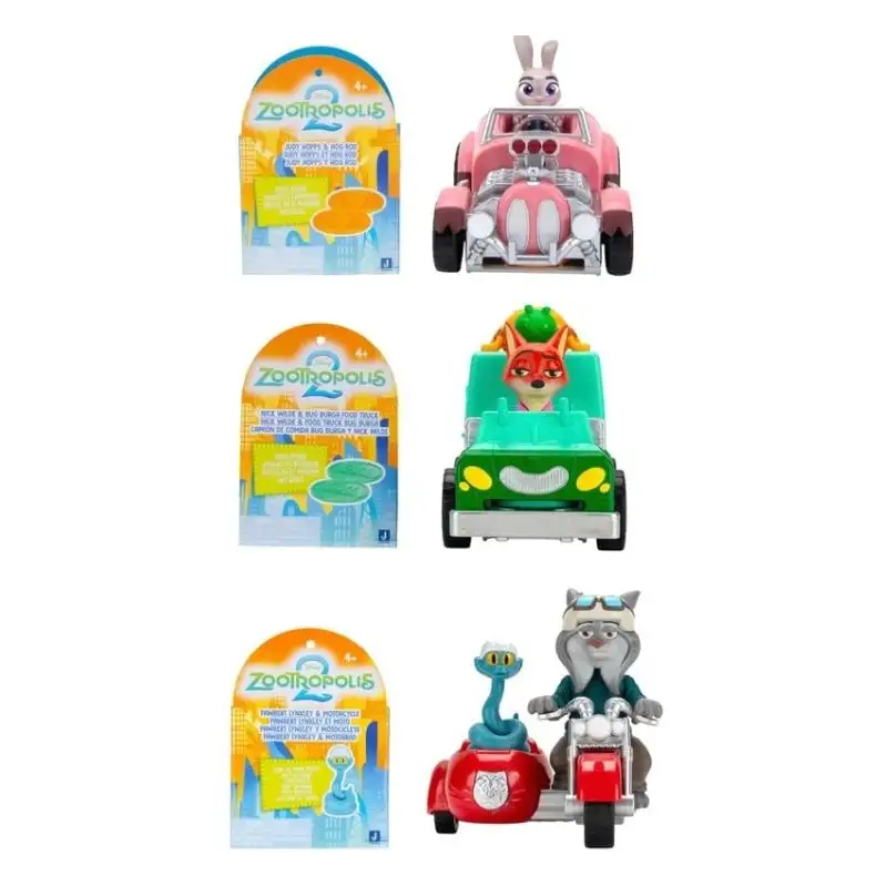 Jazwares Zootropolis Zotp0013 Zotp Vehiculo Pequeno Vehiculo Principal Surtido