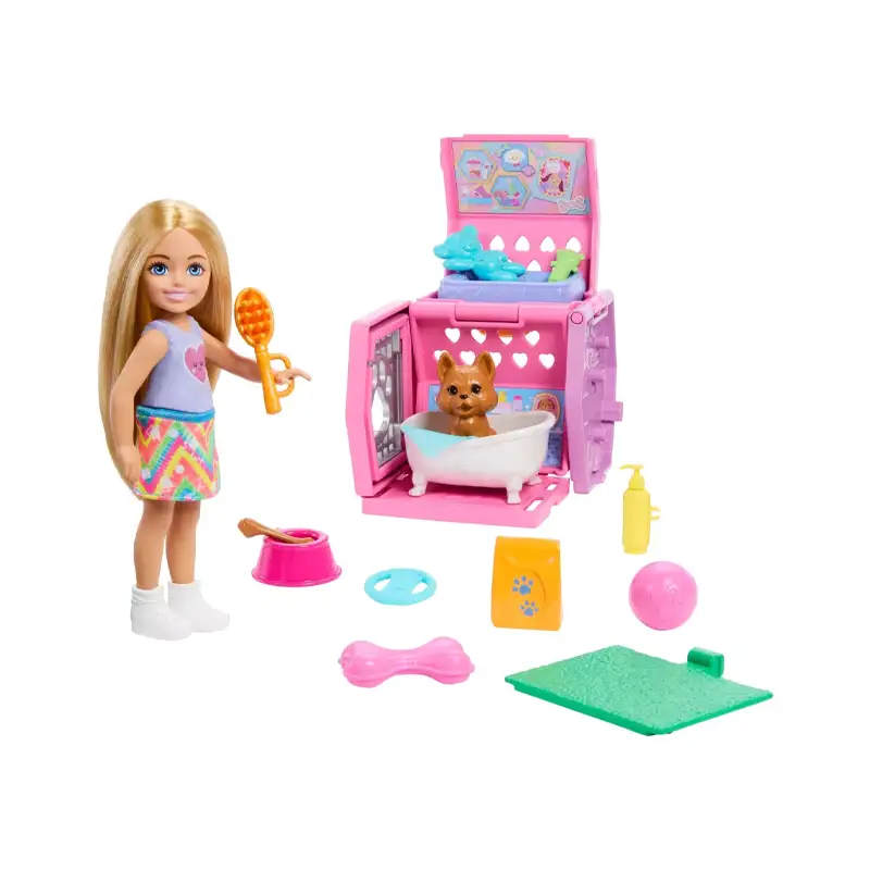 Mattel Barbie Jdf89-0 Chelsea Juego Principal Arena De Juego
