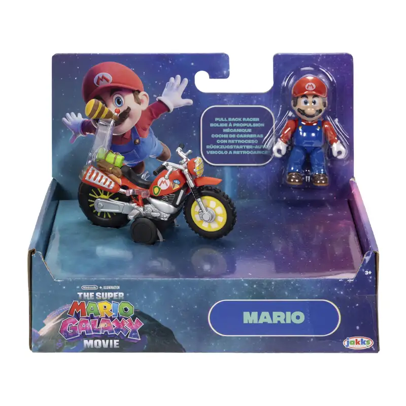 Jakks Pacific Super Mario Galaxy 432324 Vehiculos Proyecto Surtido Ola 1