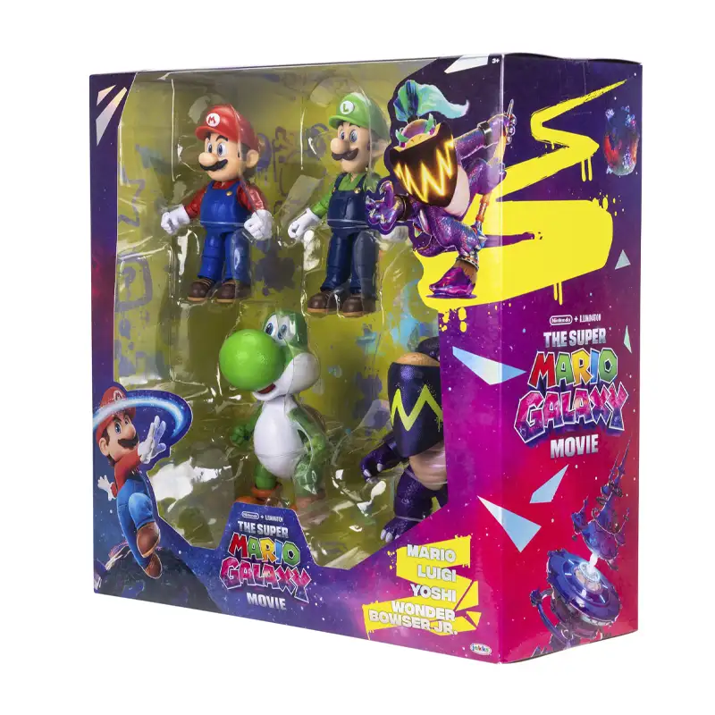 Jakks Pacific Super Mario Galaxy 432304 Multipack De Figuras Proyecto 5 Pulgadas