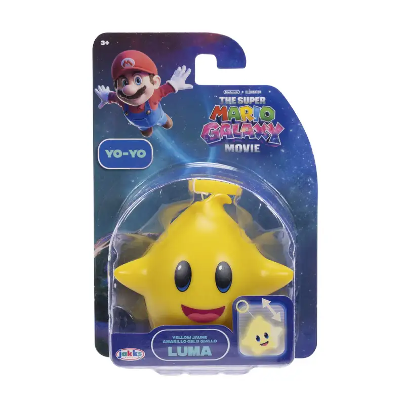 Jakks Pacific Super Mario Galaxy 432314 Articulos Novedad Proyecto Surtido