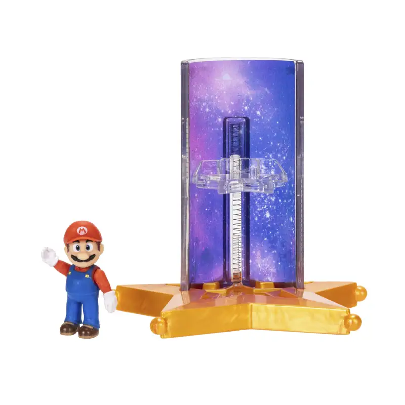 Jakks Pacific Super Mario Galaxy 432224 Mini Figuras Proyecto Con Accesorios Surtido Ola 1