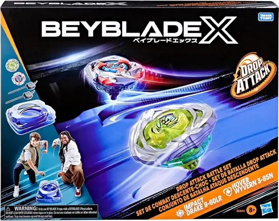 Hasbro Bey Blade G0842 Set De Batalla Bbx Ataque De Caida