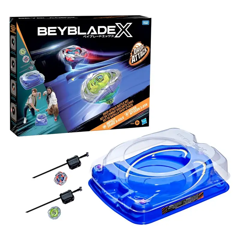 Hasbro Bey Blade G0842 Set De Batalla Bbx Ataque De Caida