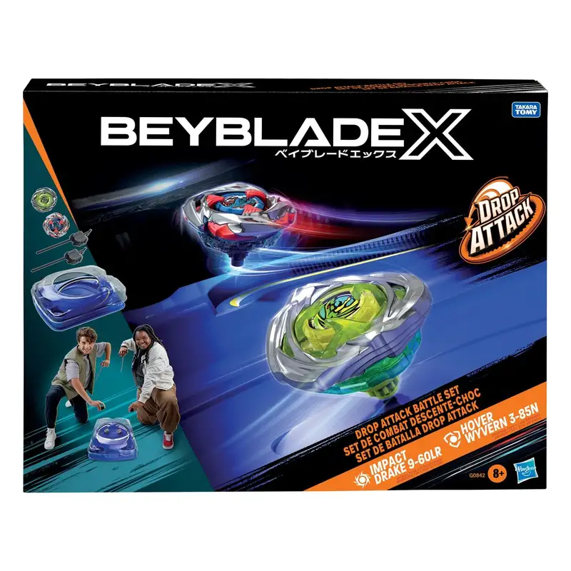 Hasbro Bey Blade G0842 Set De Batalla Bbx Ataque De Caida