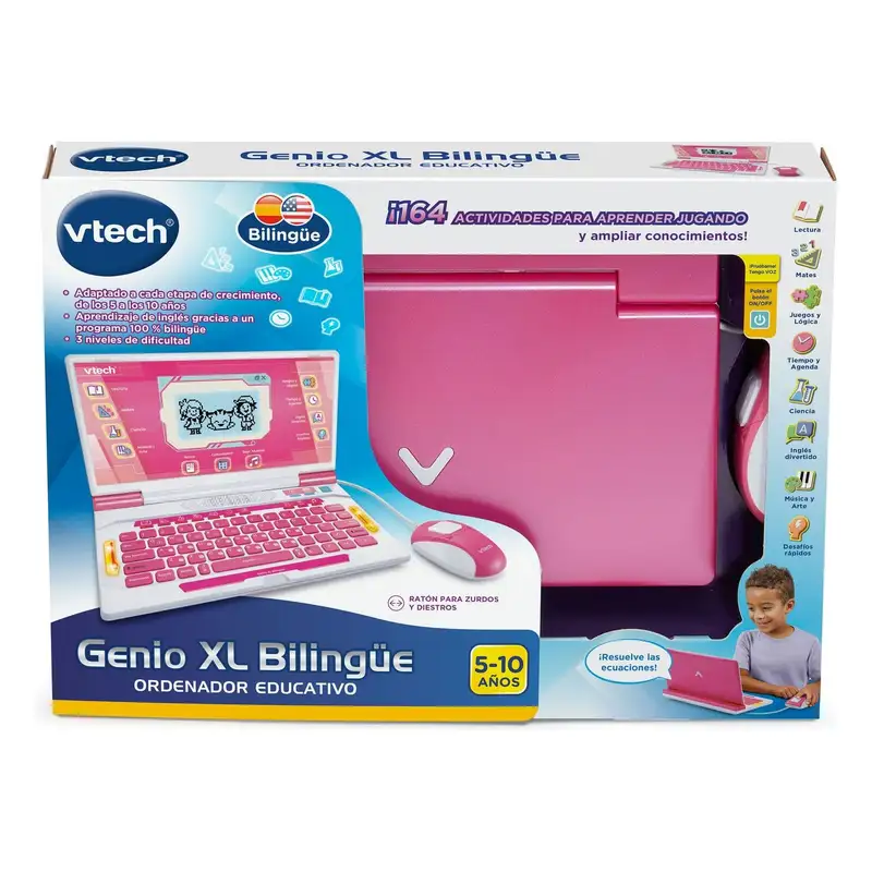 Vtech Baby 80-581267 Laptop Genio Xl Bilingue Espanol Ingles