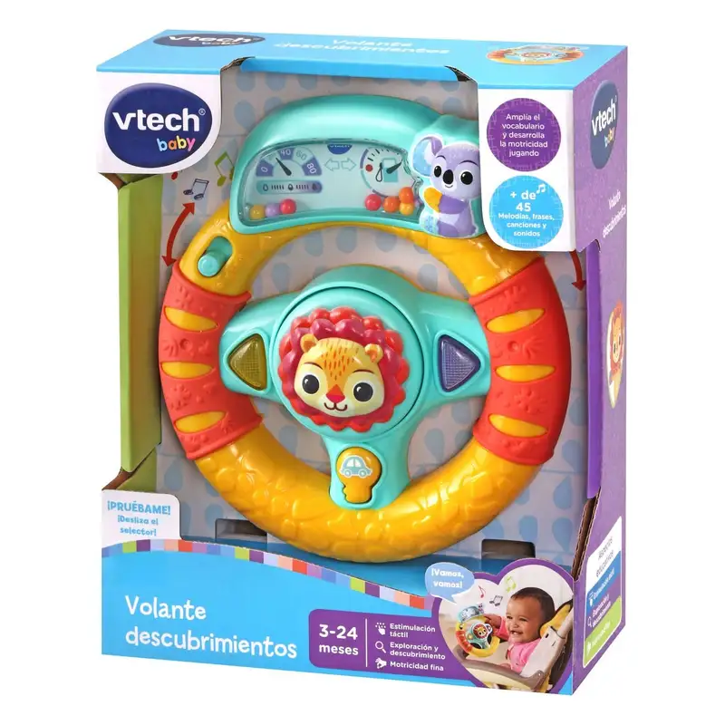 Vtech Baby 80-536622 Sonajero Volante De Descubrimientos