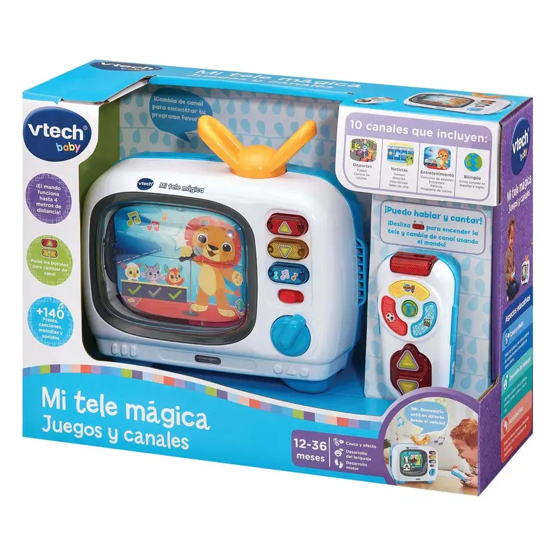 Vtech Baby 80-578722 Mi Tele Amiga Smart Tv Con Juegos Y Canales