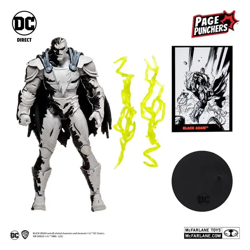 Mcfarlane Toys Dc Comics 15894 Black Adam Direct Figura 7 Pulgadas