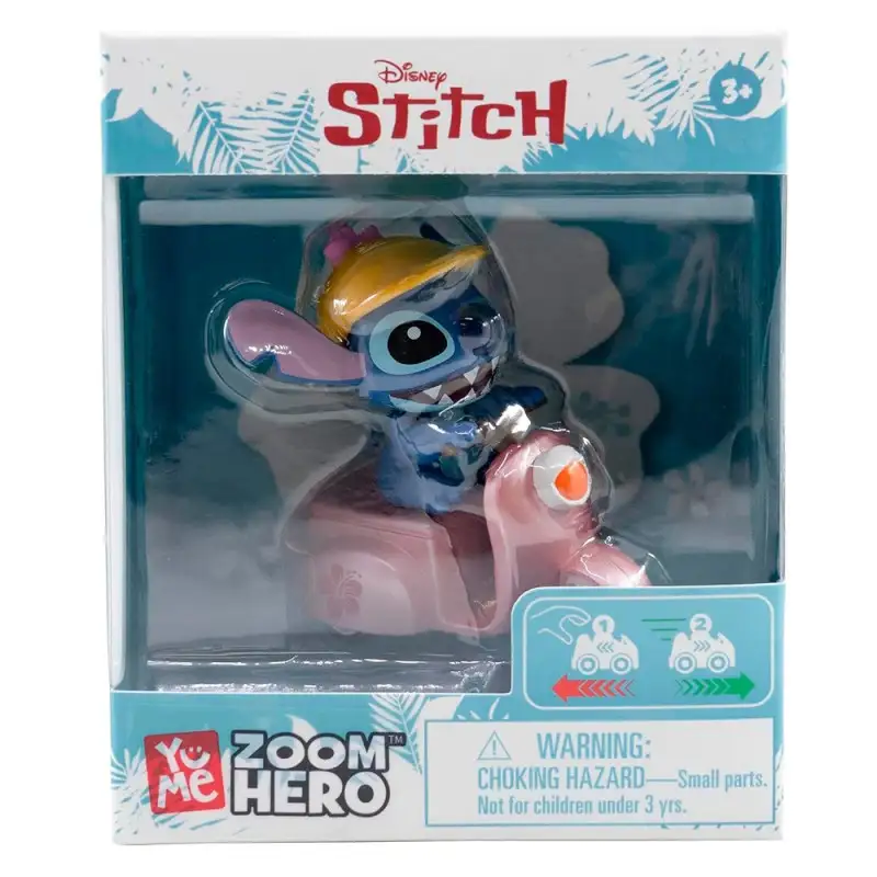 Disney Stitch Ma006 Vehiculos Disney Cute 5 Cm Con Retroceso Surtidos