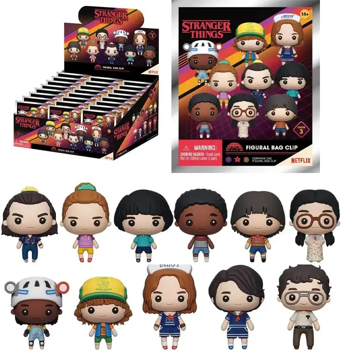 Yume 15058 Stranger Things Clip Decorativo De Bolsa