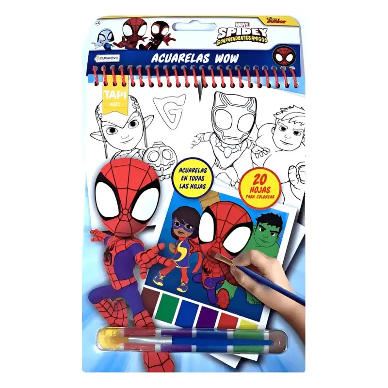 Tapimovil Marvel Vsp13305 Acuarela De Colores Wow