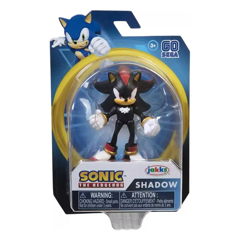 Jakks Pacific Sonic 403784-Rf2 Shadow Figura Moderna  2.5 Pulgadas