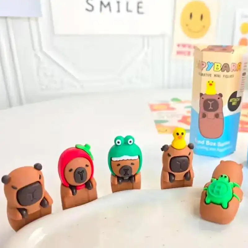 Nasa  Yf1033 Figura Coleccionable Capybara 2.5 Pulgadas Blind Box