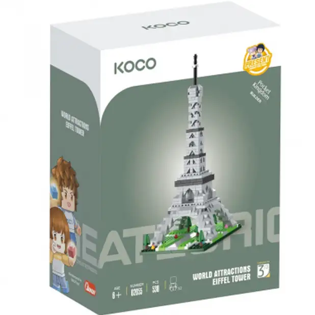 Koco Creator 2055 Rompecabezas Torre Eiffel 538 Piezas