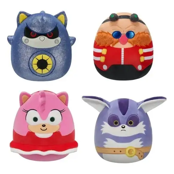Jazwares Squishmallows Sqsg00330 Sega Fuzzamallows Peluche 8 Pulgadas Surtido
