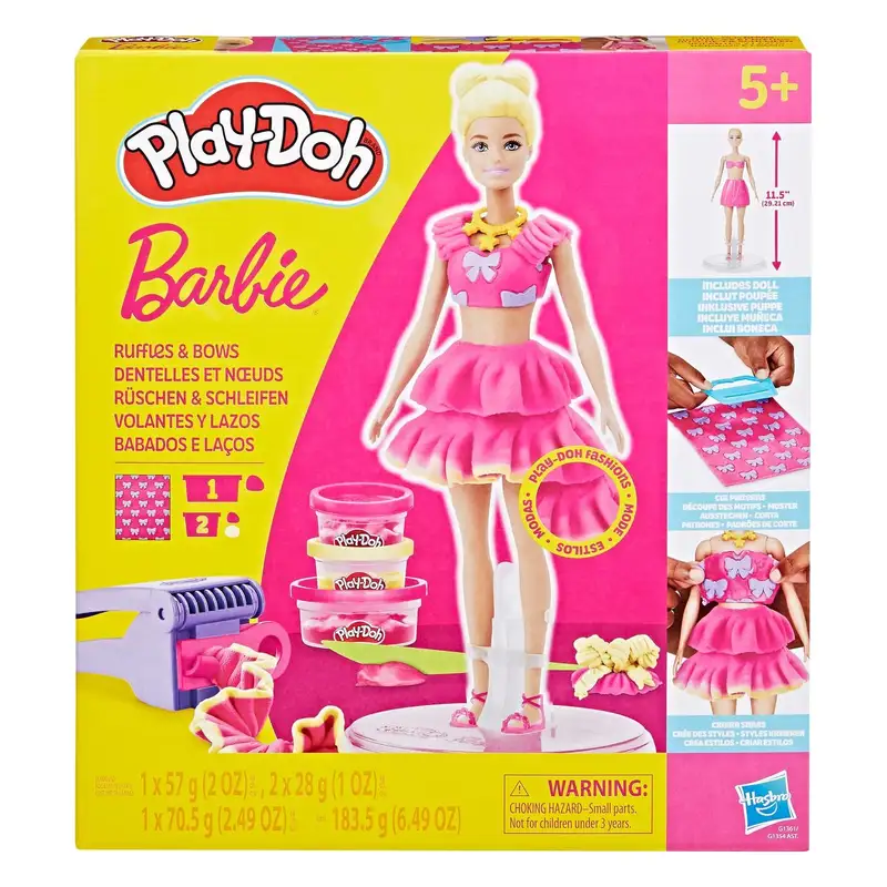 Hasbro Play-Doh G1354 Barbie Disenadora Muñecas Surtidas