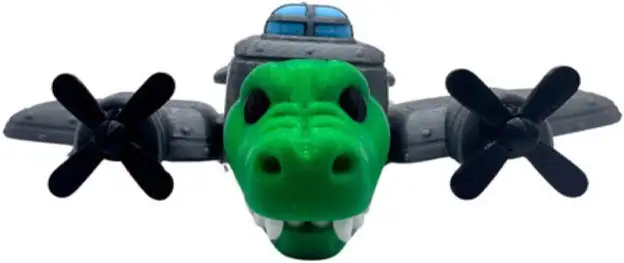 Brainrot AI Iba-Pelmx-1-Cv-Coc Peluche Bombardiro Cocodrilo 25 Cm