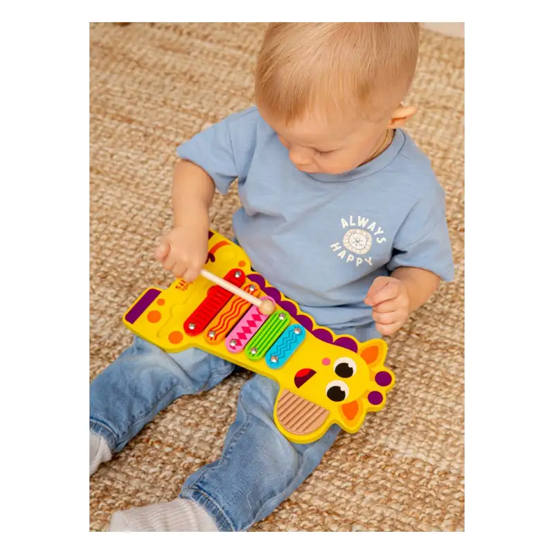 Kids Hits Wood Instruments Kh20-020 Xilofono Jirafa De Madera