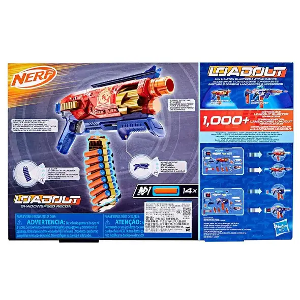 Hasbro Nerf G1760 Load Out Midfire