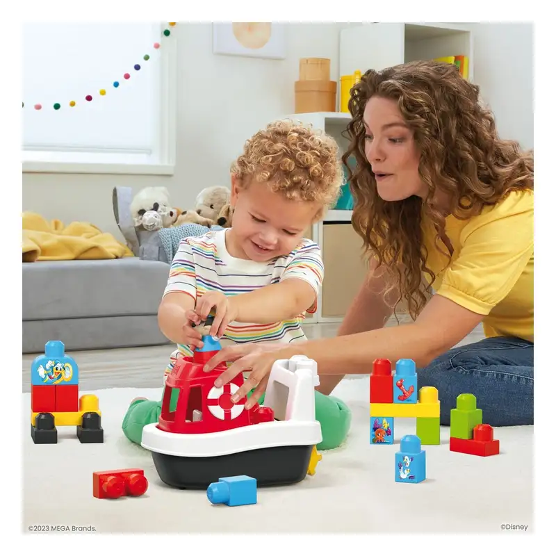 Mega Bloks Disney Jr. - Mickey Mouse Hpb50 Bote De Mickey 100 Aniversario (8)