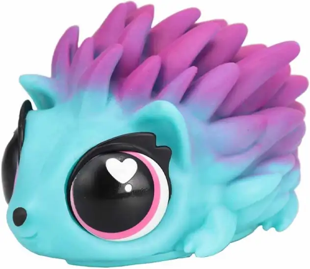 Eolo Toys  Jp015-Bl Jiggly Pets Erizo Con Sonidos Corre Y Rueda Color Azul