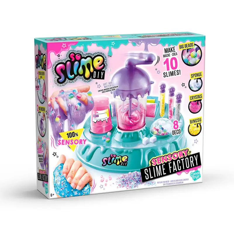 Slime Diy Ssc 208 Fabrica De Slime Sensorial