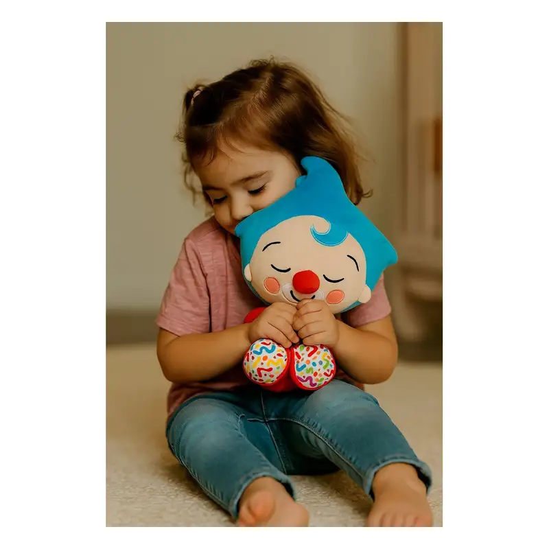 Arbex Toys Plim Plim 8403 Payaso Dormilon Con Musica Peluche 30 Cm