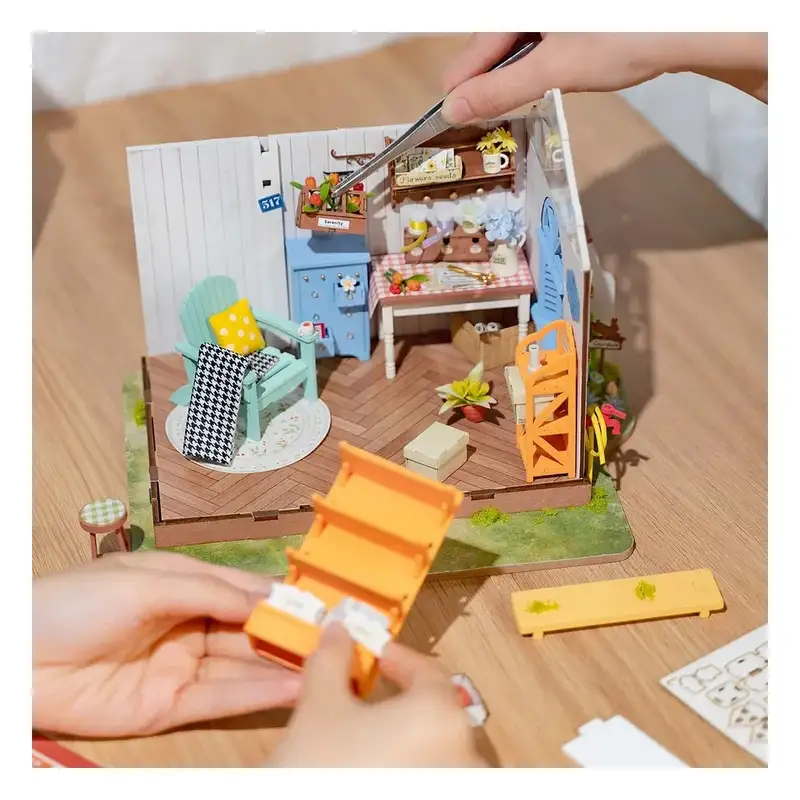 Rolife Diy Dg163 Casa De Jardin Sonado