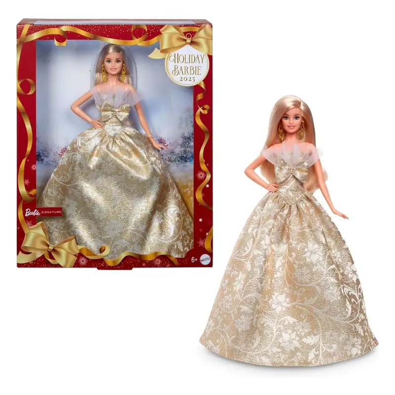 Mattel Barbie Jbh95 Muneca Barbie Holiday 25 Rubia