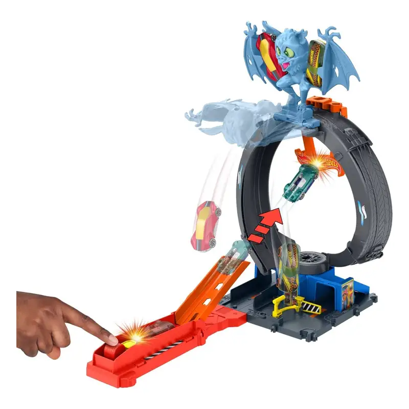 Mattel Hot Wheels Htn78 Ataque De Murcielagos