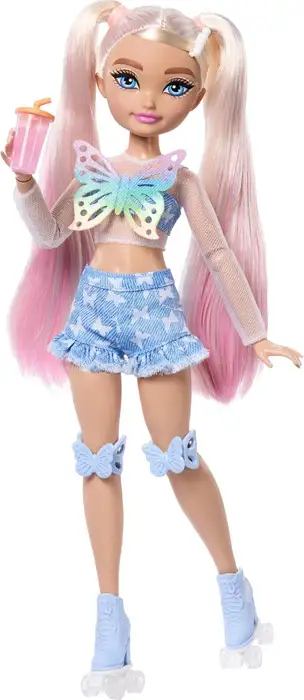 Mattel Barbie Jfx96 Barbie Dream Besties Malibu Patinaje