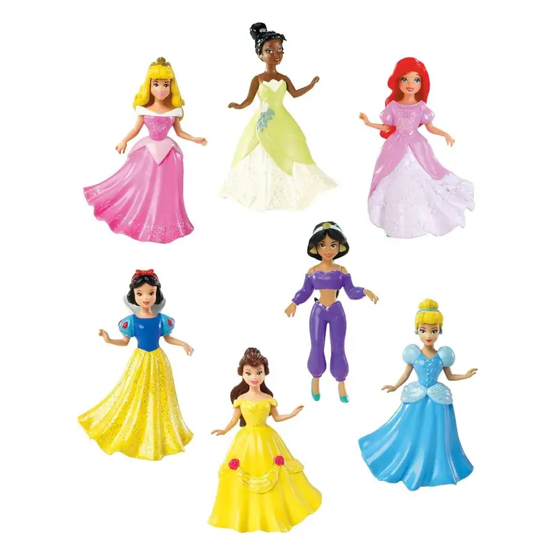 Mattel Disney Princesas Jbf97 Paquete De 7 Munecas